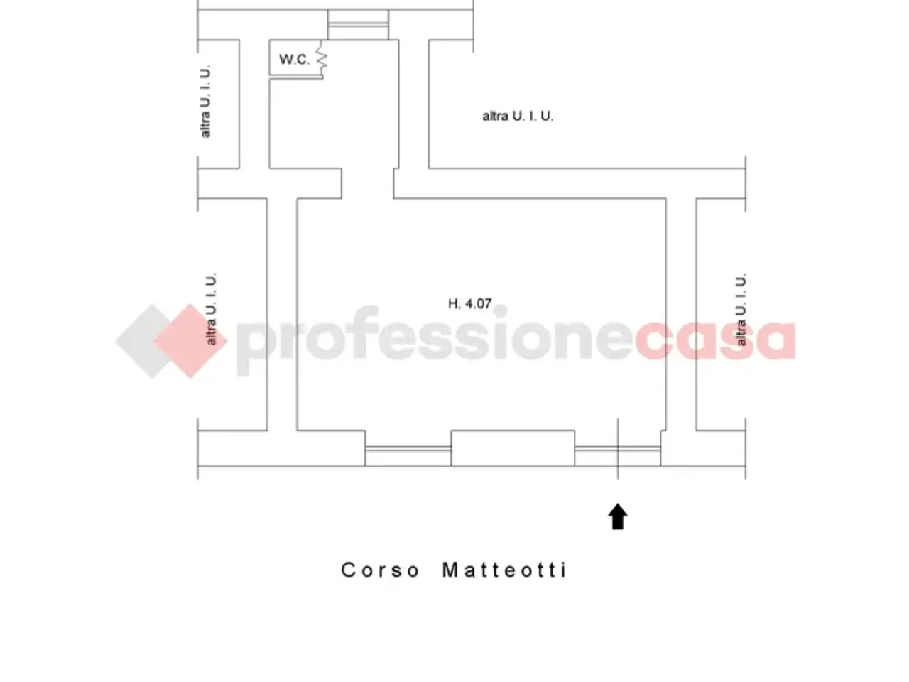Negozio in Corso Matteotti 20, Latina, {3} - Planimetria 1
