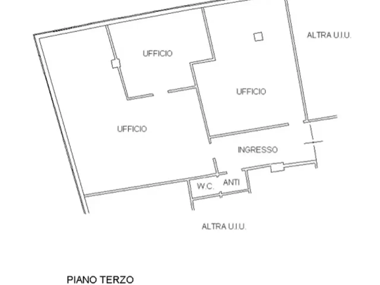 Ufficio in Via Giardini 470, Modena, {3} - Planimetria 1
