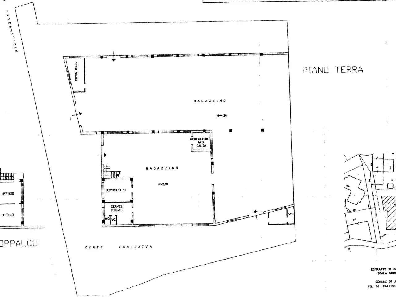 Capannone in Via Cascamificio 21, Jesi, {3} - Planimetria 1