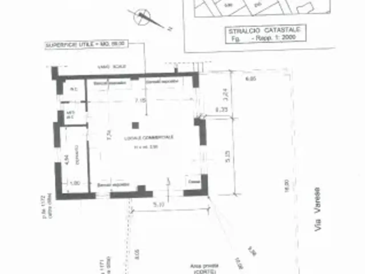 Negozio in Via Varese, Anzio, {3} - Planimetria 1