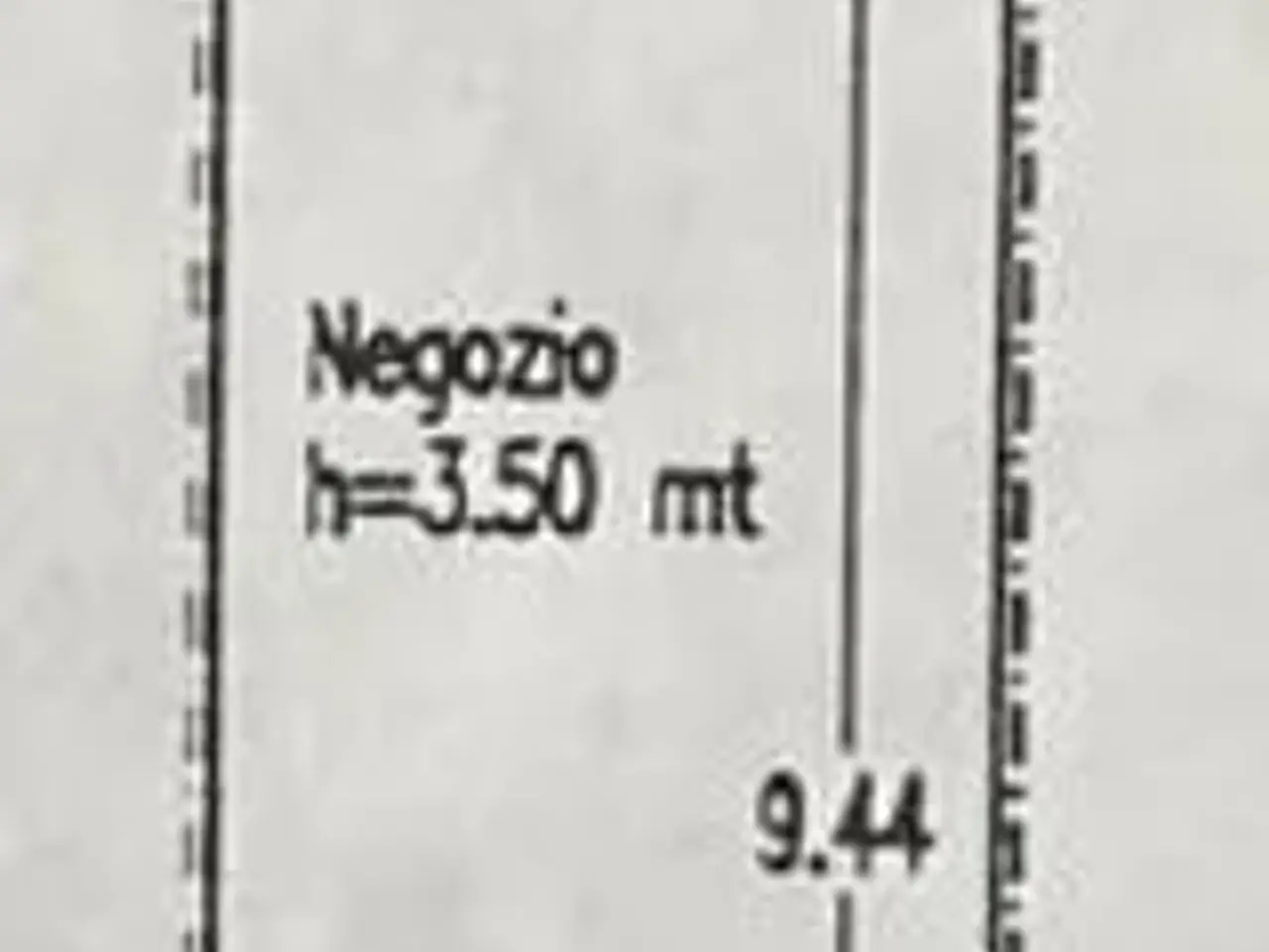 Negozio in Via Emilia 65, Cadeo, {3} - Planimetria 1