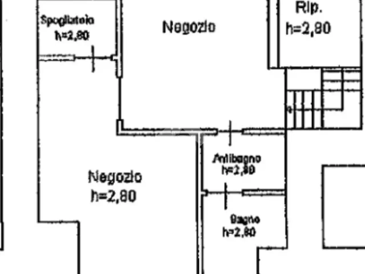 Negozio in Via Belvedere 190, Battipaglia, {3} - Planimetria 1