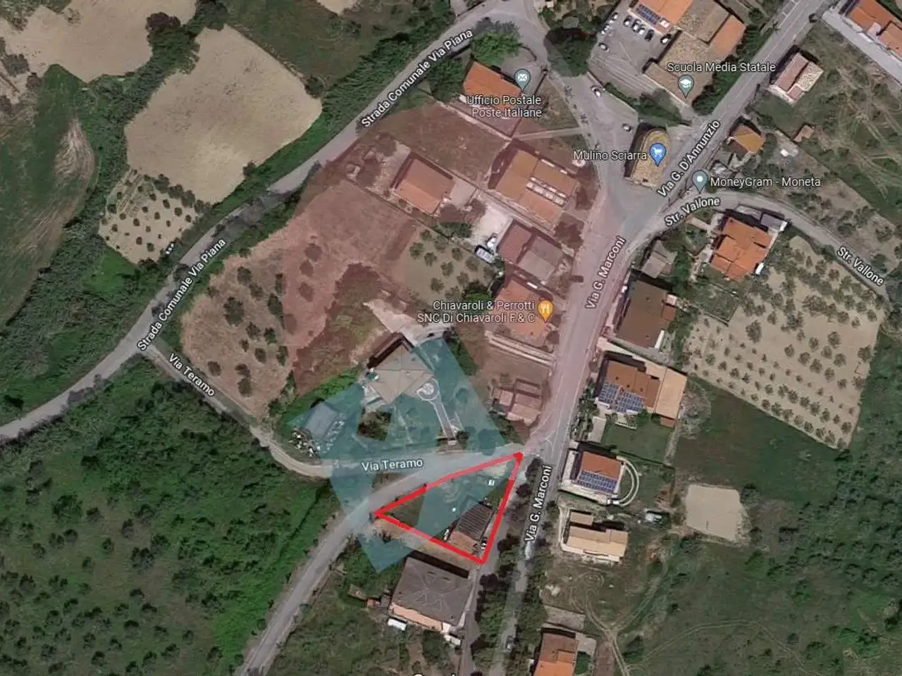 Magazzino in Via G. Marconi, Elice, {3} - Planimetria 1