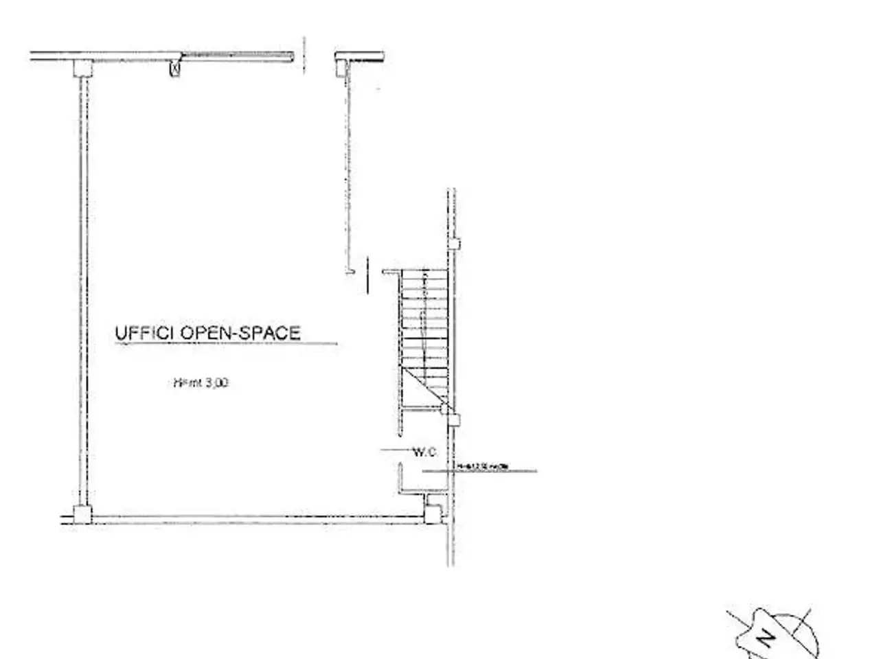 Ufficio in Via del Consorzio  39, Falconara Marittima, {3} - Planimetria 1