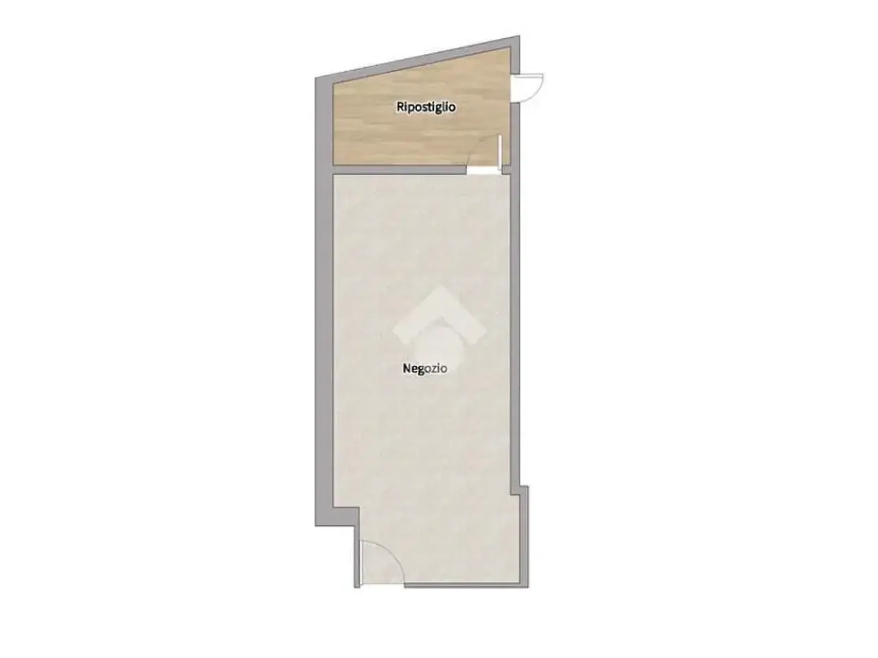 Negozio in Via Altinate 41, Padova, {3} - Planimetria 1