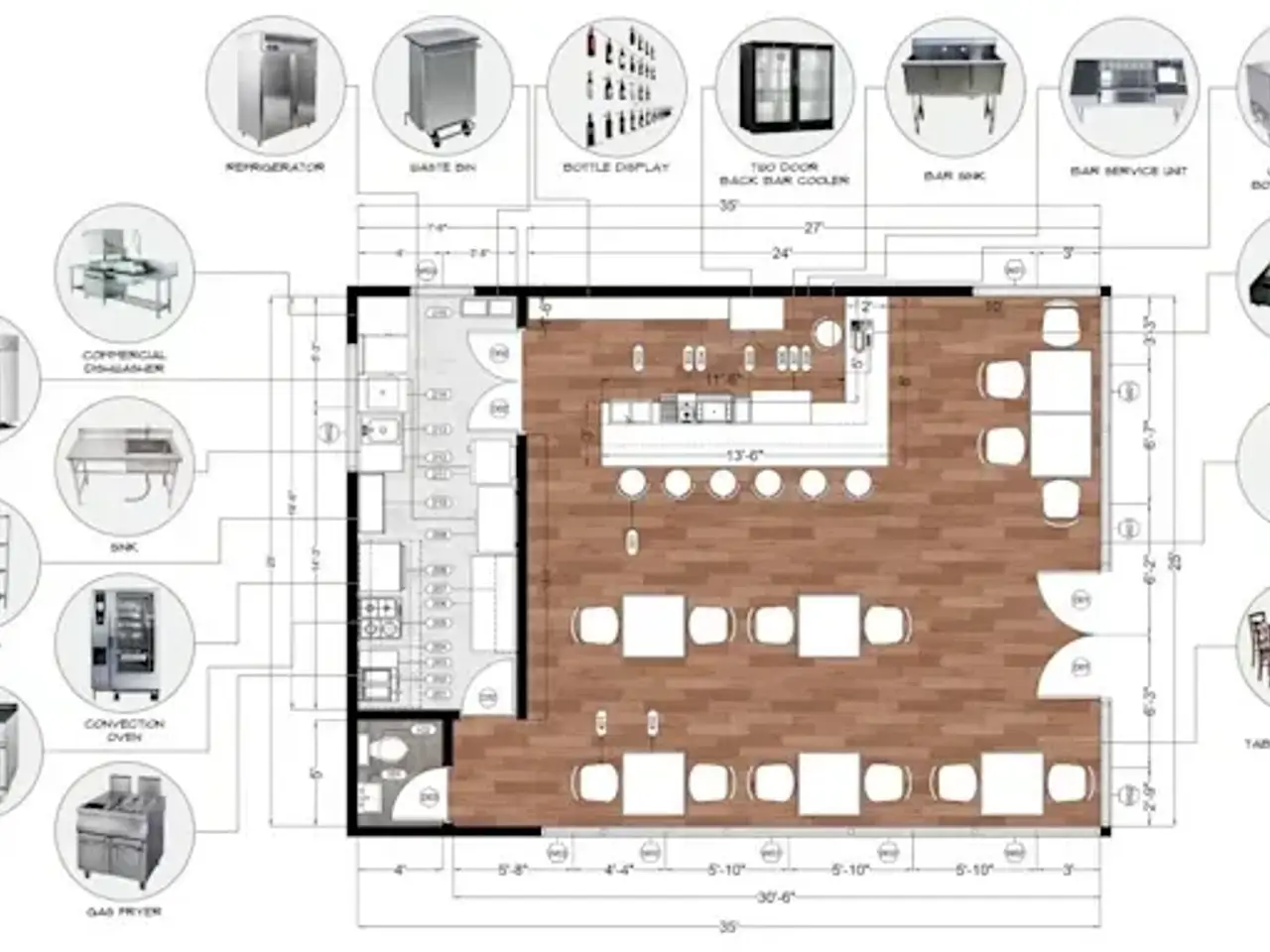 Esercizio commerciale in , Padova, {3} - Planimetria 1
