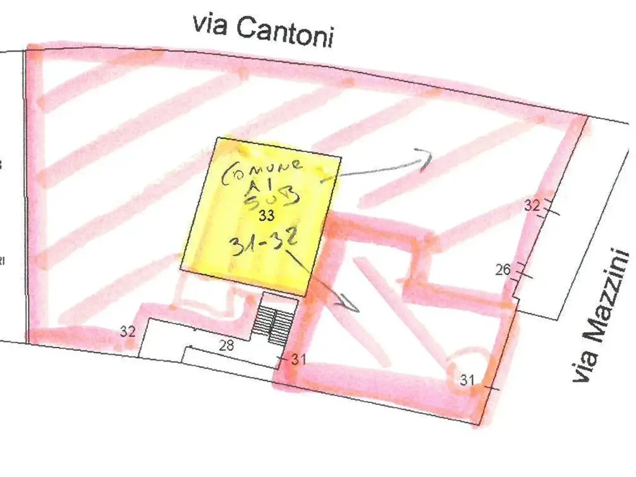 Ufficio in , Forli', {3} - Planimetria 1