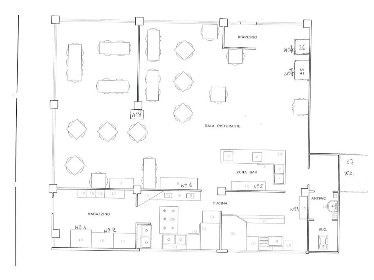 Negozio in Via Cavour 105, Botticino, {3} - Planimetria 1