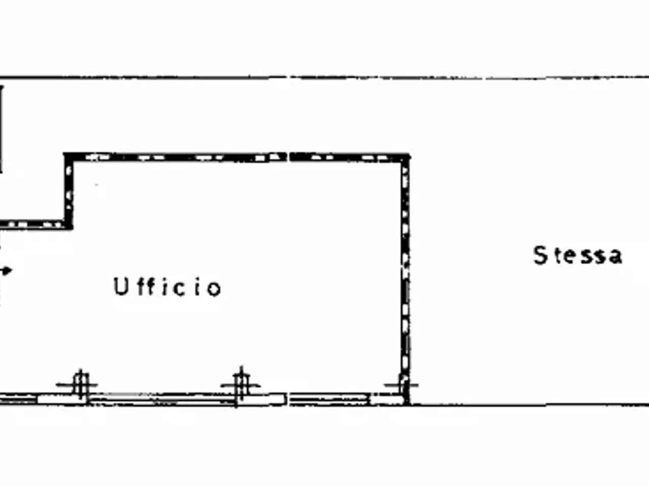 Ufficio in Via Fabio Filzi, 194 47, Prato, {3} - Planimetria 1