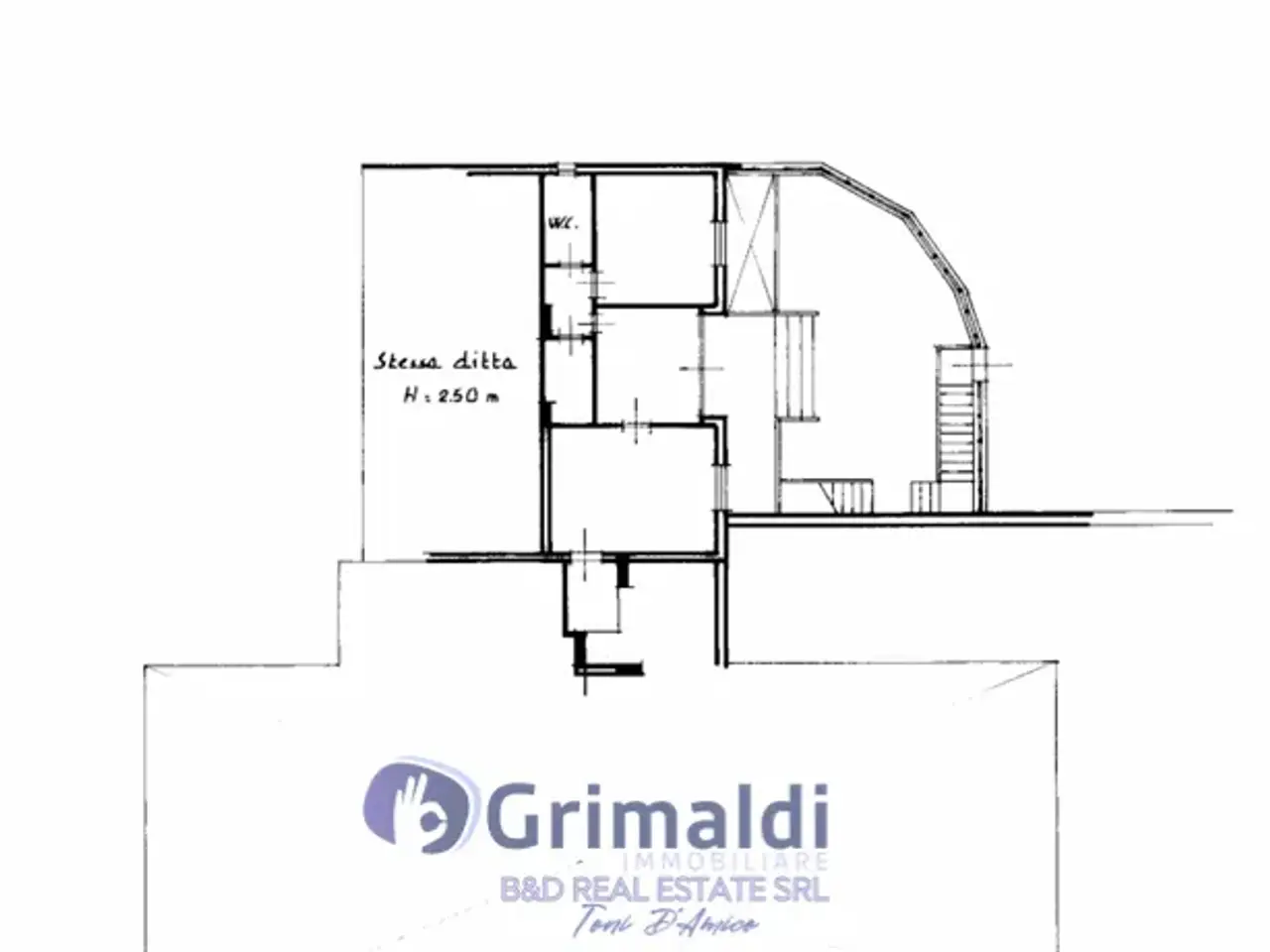 Magazzino in Via Matteotti, Casteldaccia, {3} - Planimetria 1