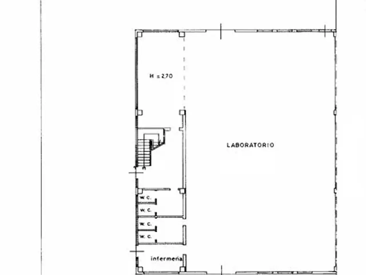 Capannone in Via Enrico Fermi, Sant'Elpidio A Mare, {3} - Planimetria 1