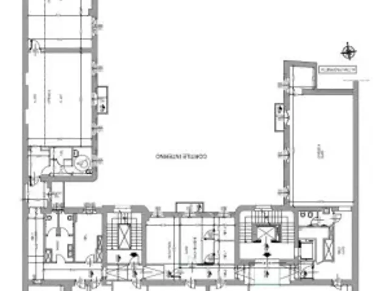 Ufficio in Corso Vercelli 40, Milano, {3} - Planimetria 1
