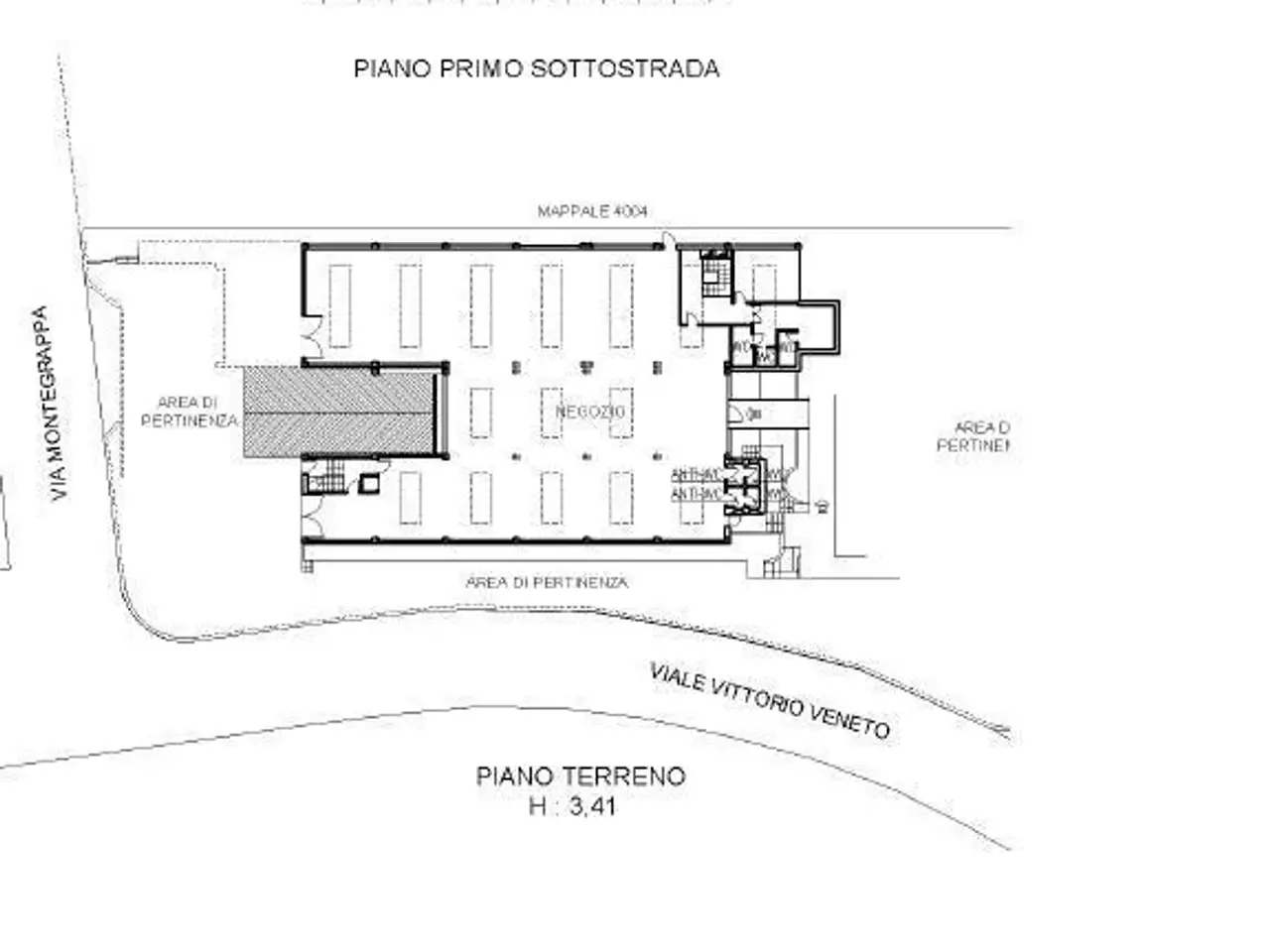 Negozio in Via Vittorio Veneto 98, Cirimido, {3} - Planimetria 1
