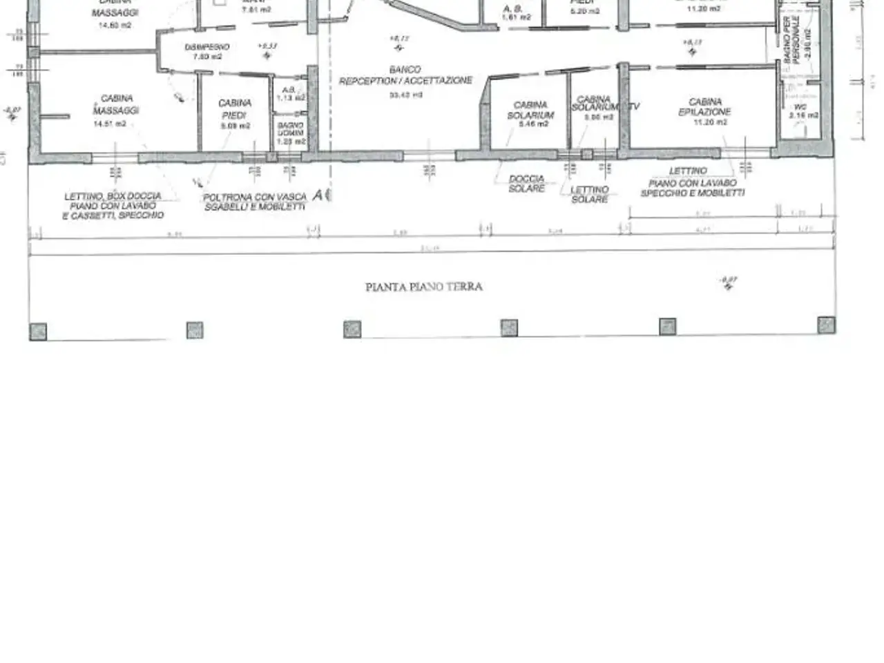 Negozio in Via Fratelli Cervi 00, Reggio Emilia, {3} - Planimetria 1