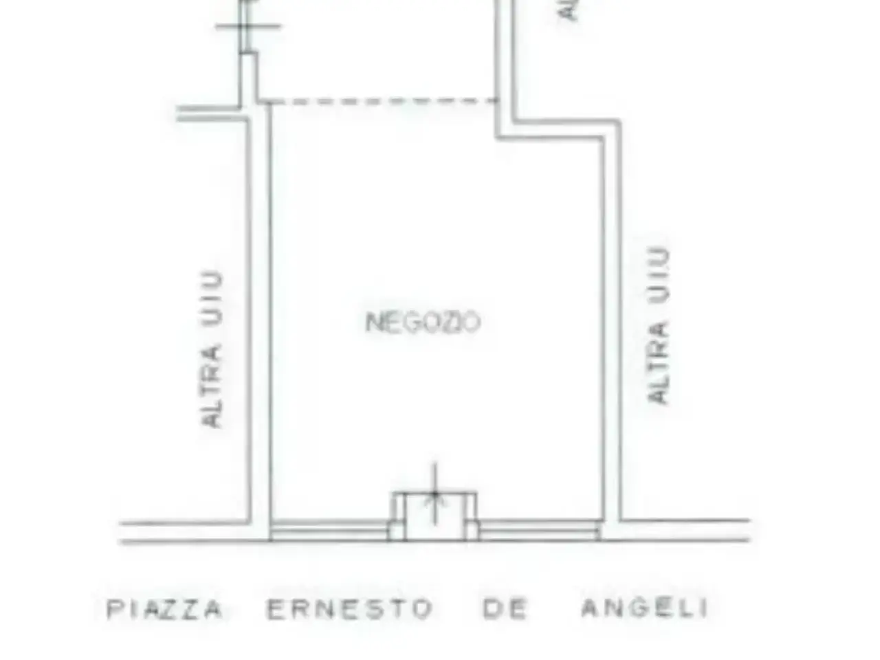 Negozio in P.Za De Angeli Ernesto 14, Milano, {3} - Planimetria 1