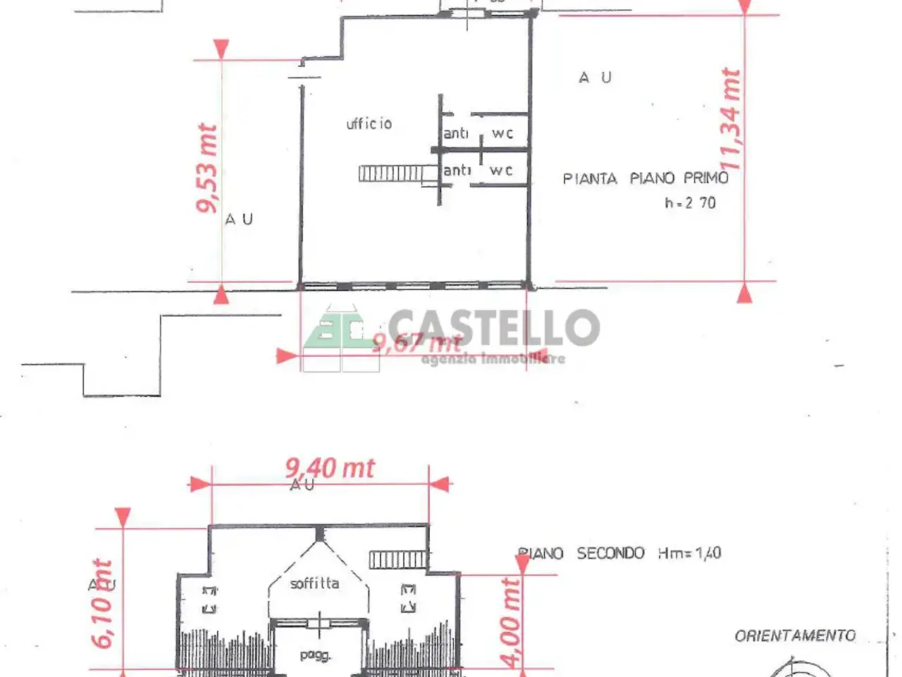 Ufficio in Via Cordenons, Camposampiero, {3} - Planimetria 1