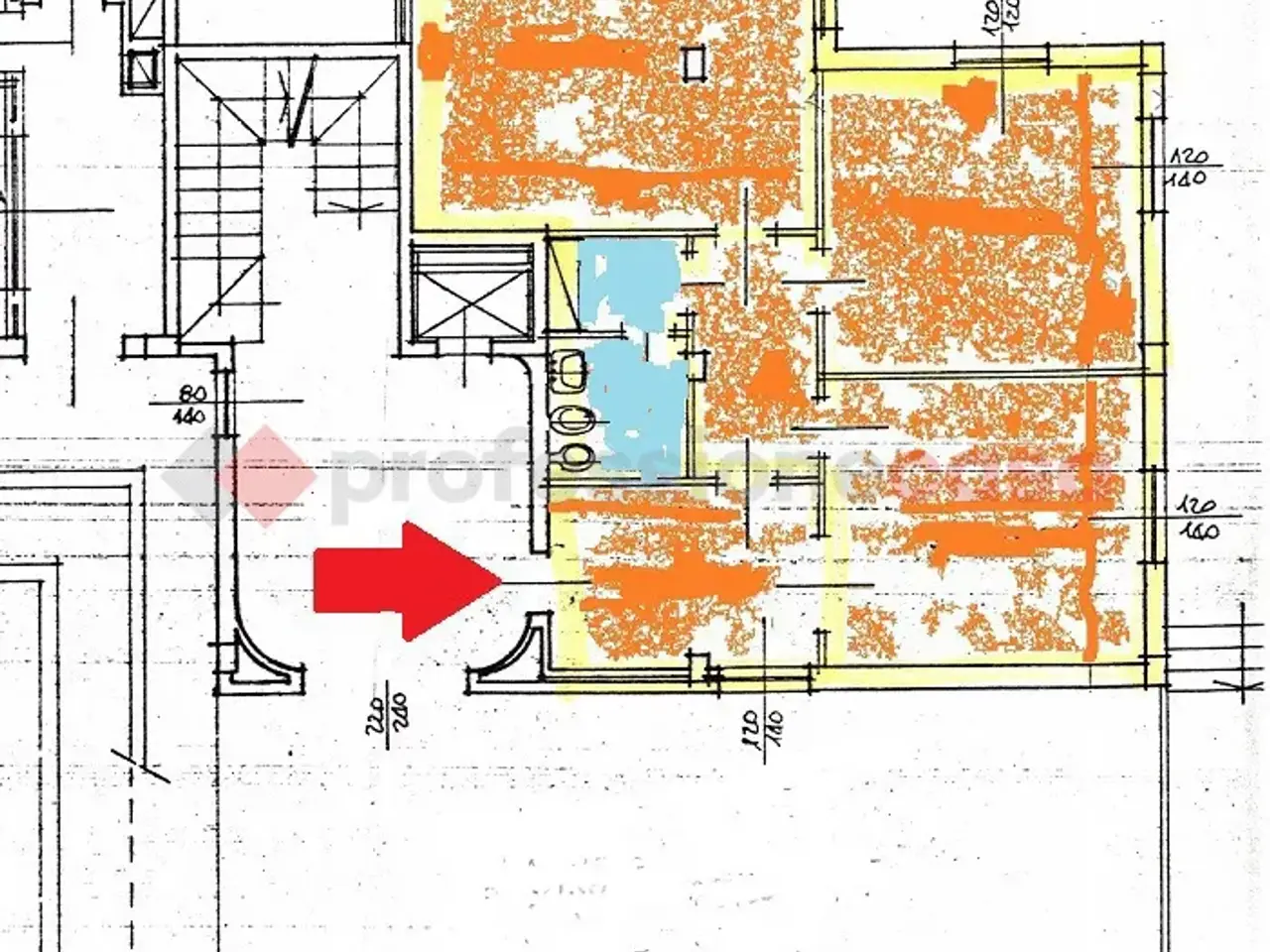 Ufficio in Via Piave  8, Vanzaghello, {3} - Planimetria 1