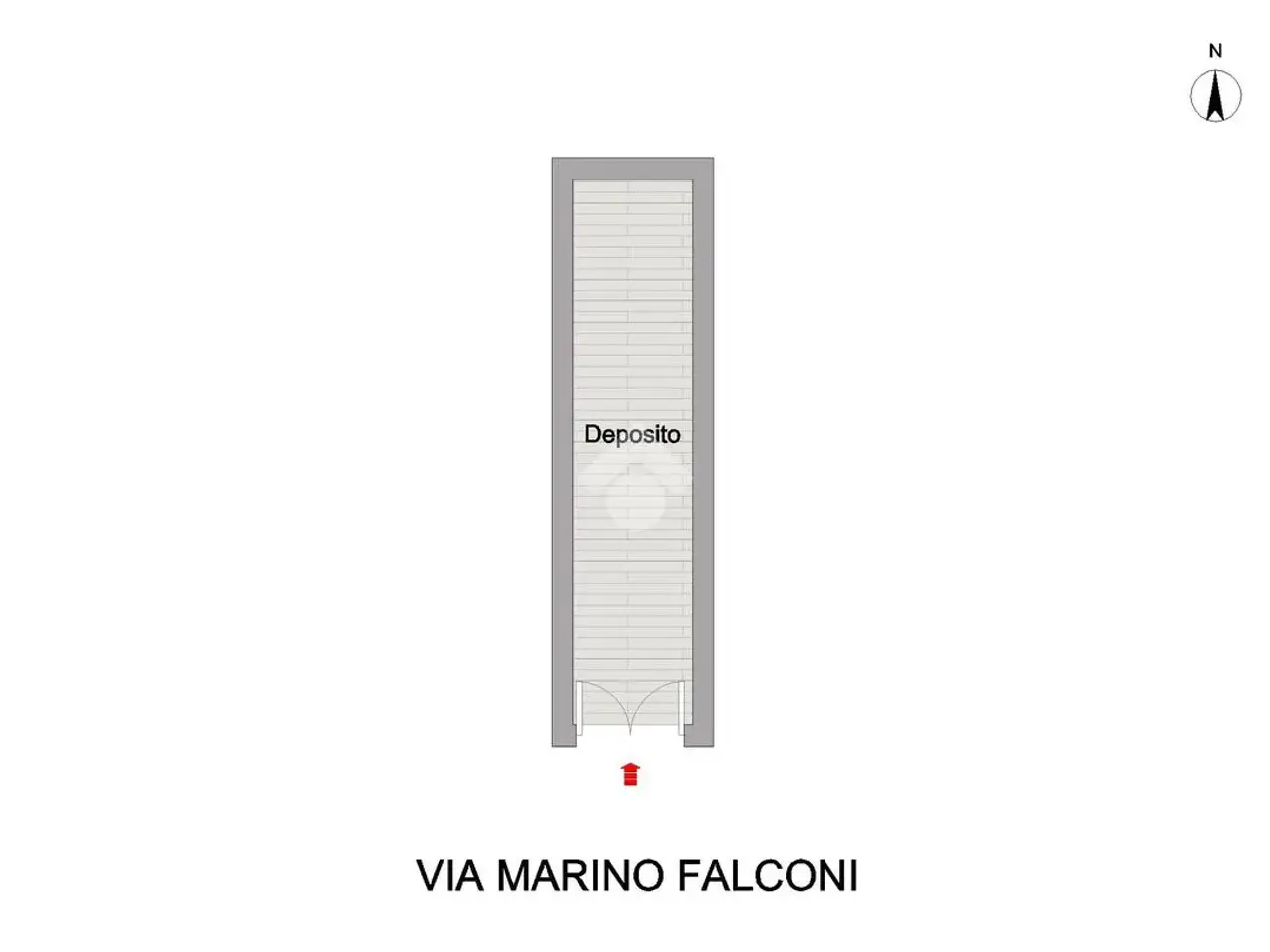 Magazzino in Via Marino Falconi 11, San Sebastiano Al Vesuvio, {3} - Planimetria 1