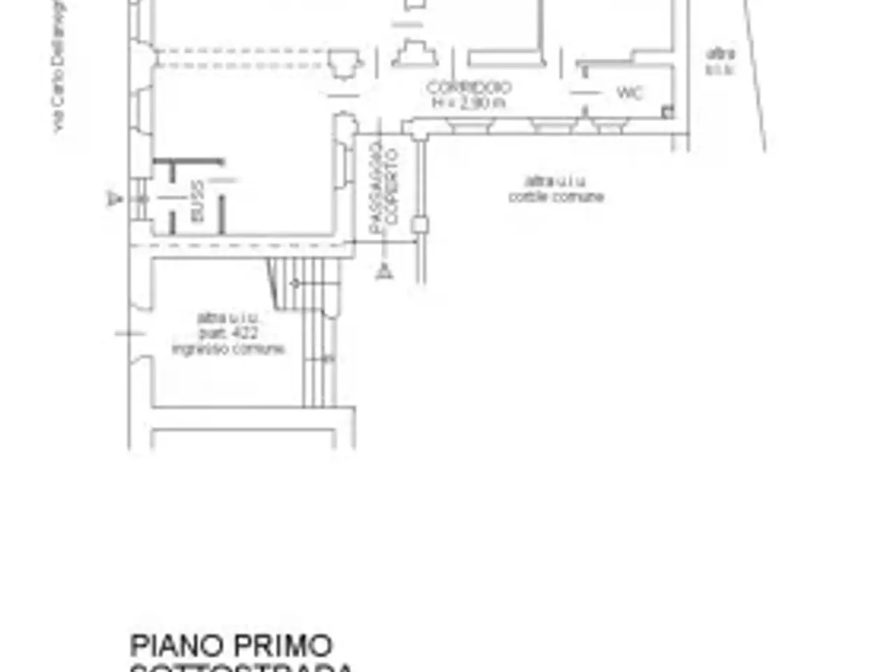 Filiale bancaria in Via Carlo Dellanegra, Serravalle Sesia, {3} - Planimetria 1