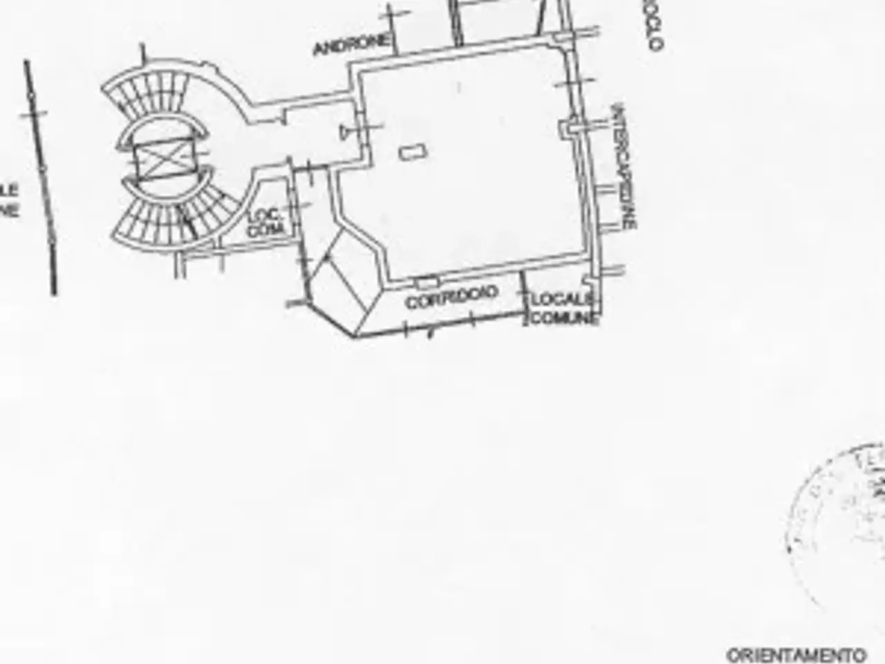 Ufficio in Via Patroclo 15, Milano, {3} - Planimetria 1