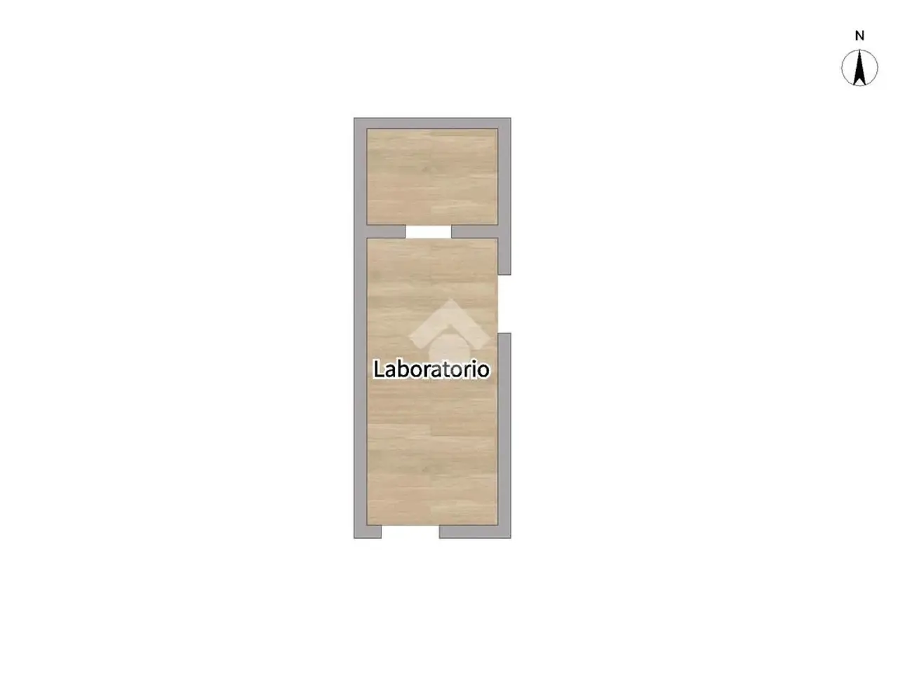 Laboratorio in Via Scossicci 21, Porto Recanati, {3} - Planimetria 1