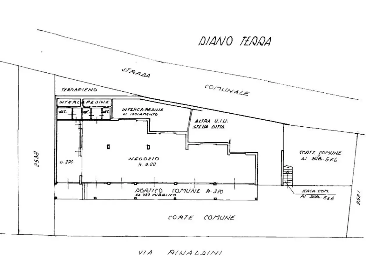 Negozio in Via E. Rinaldini 14, Vestone, {3} - Planimetria 1