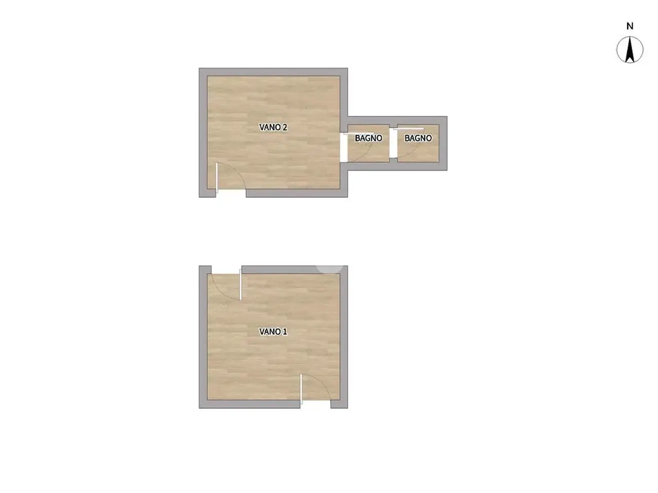 Ufficio in Via Udalrigo Masoni 54, Napoli, {3} - Planimetria 1
