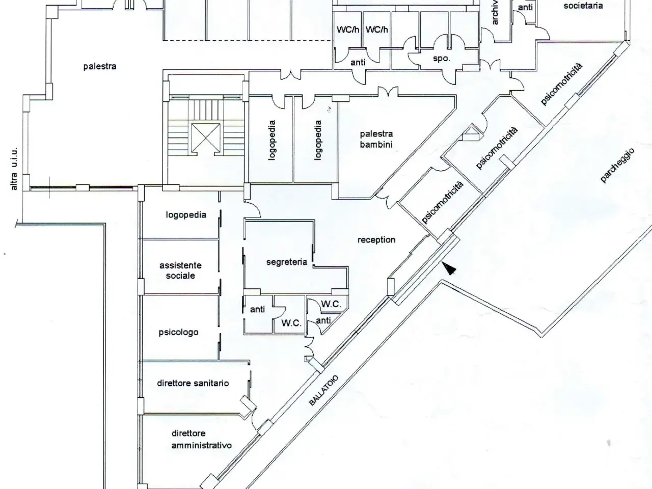 Laboratorio in Via Cottone Snc, Messina, {3} - Planimetria 1