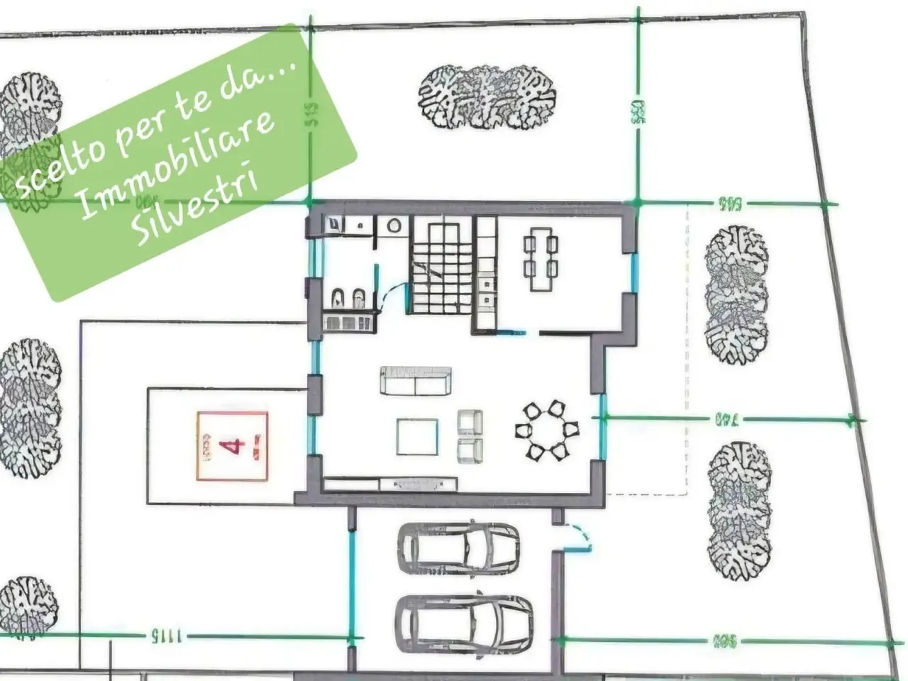 Villa in vendita, Novara - Planimetria 1