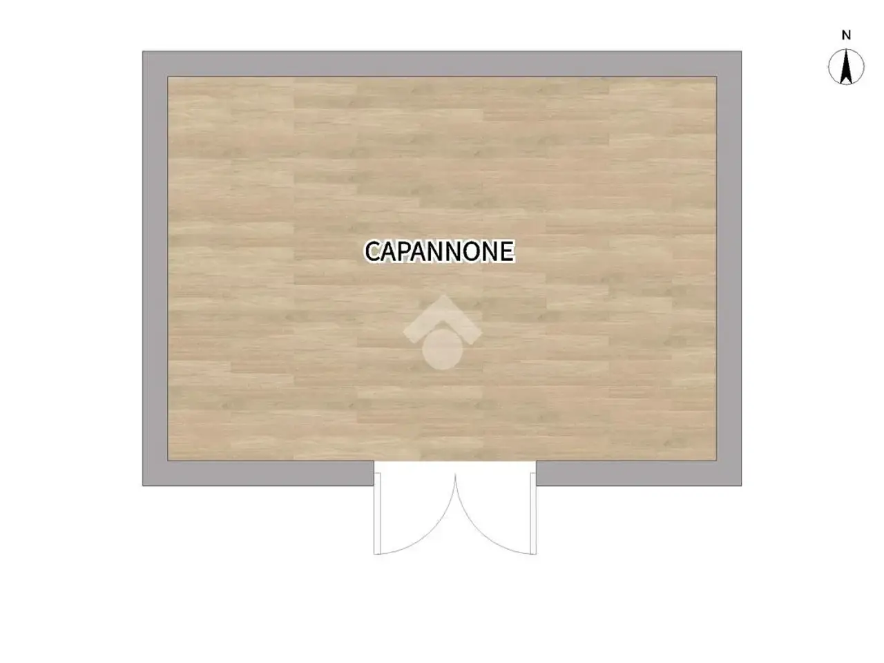 Capannone in Via Udalrigo Masoni, Napoli, {3} - Planimetria 1