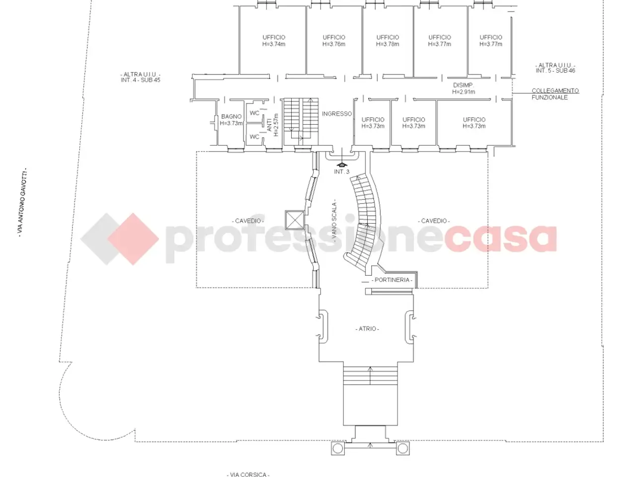 Capannone in Via Sardorella 16, Genova, {3} - Planimetria 1