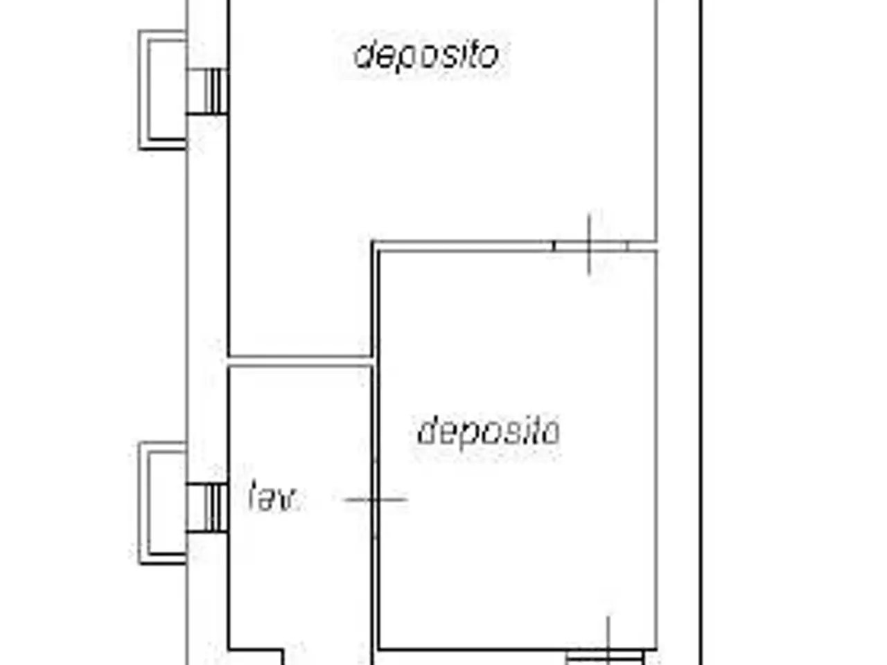 Magazzino in Via Bernardino Verro 45, Milano, {3} - Planimetria 1