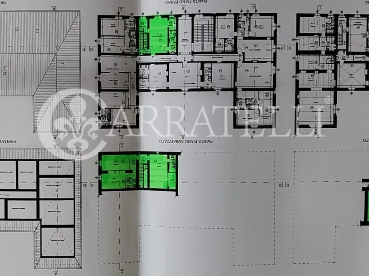 Palazzina commerciale in Piazza Roma 3, Monteriggioni, {3} - Planimetria 1
