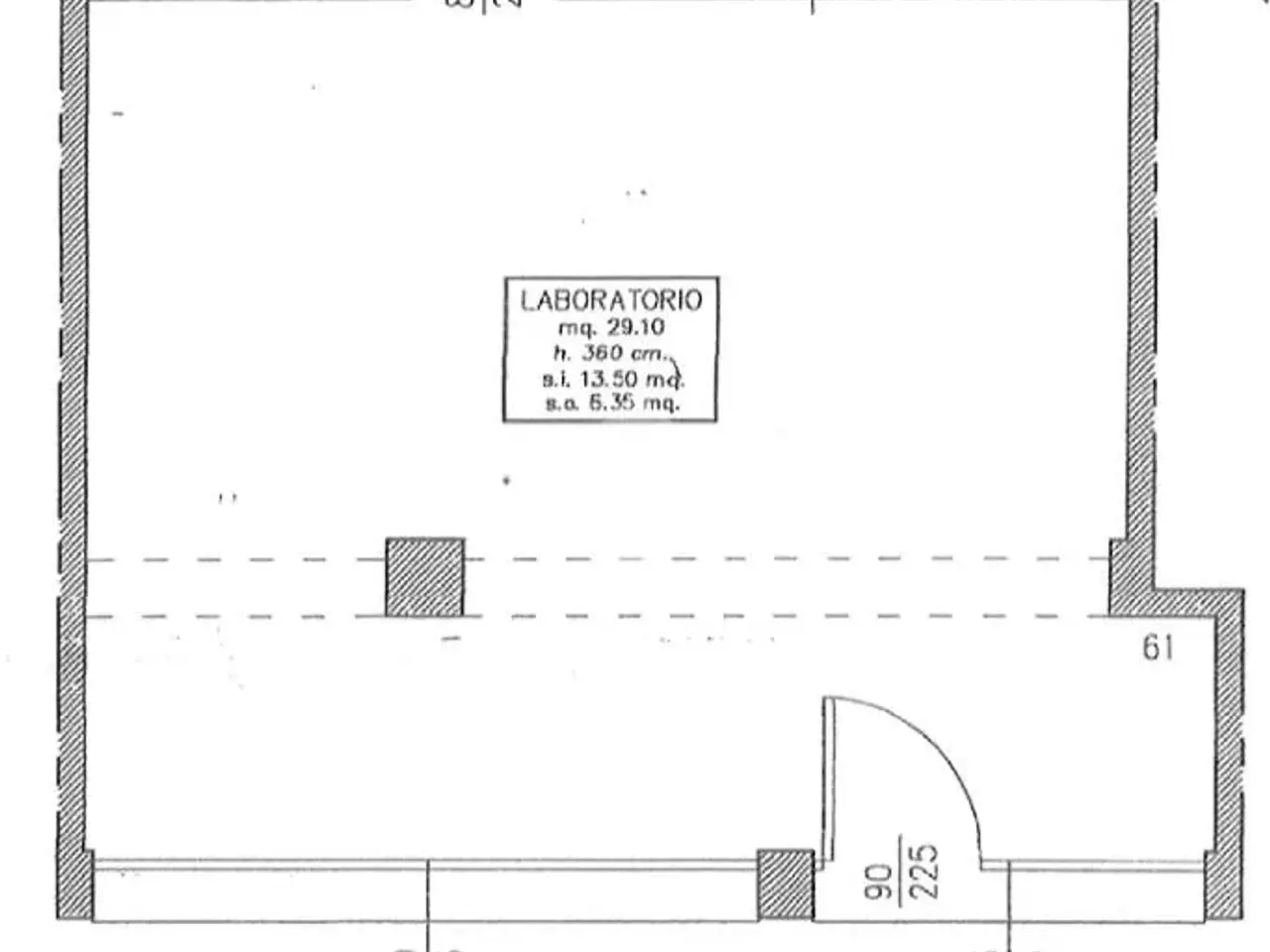 Negozio in Via Emilia 21, Treviso, {3} - Planimetria 1