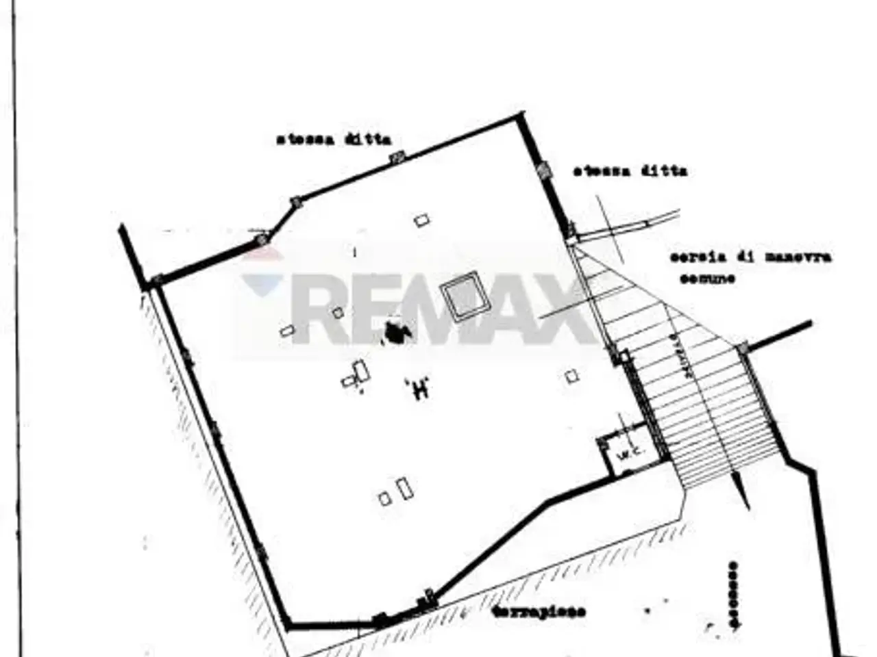 Negozio in Via Matteo Ricci 19/a, Catania, {3} - Planimetria 1
