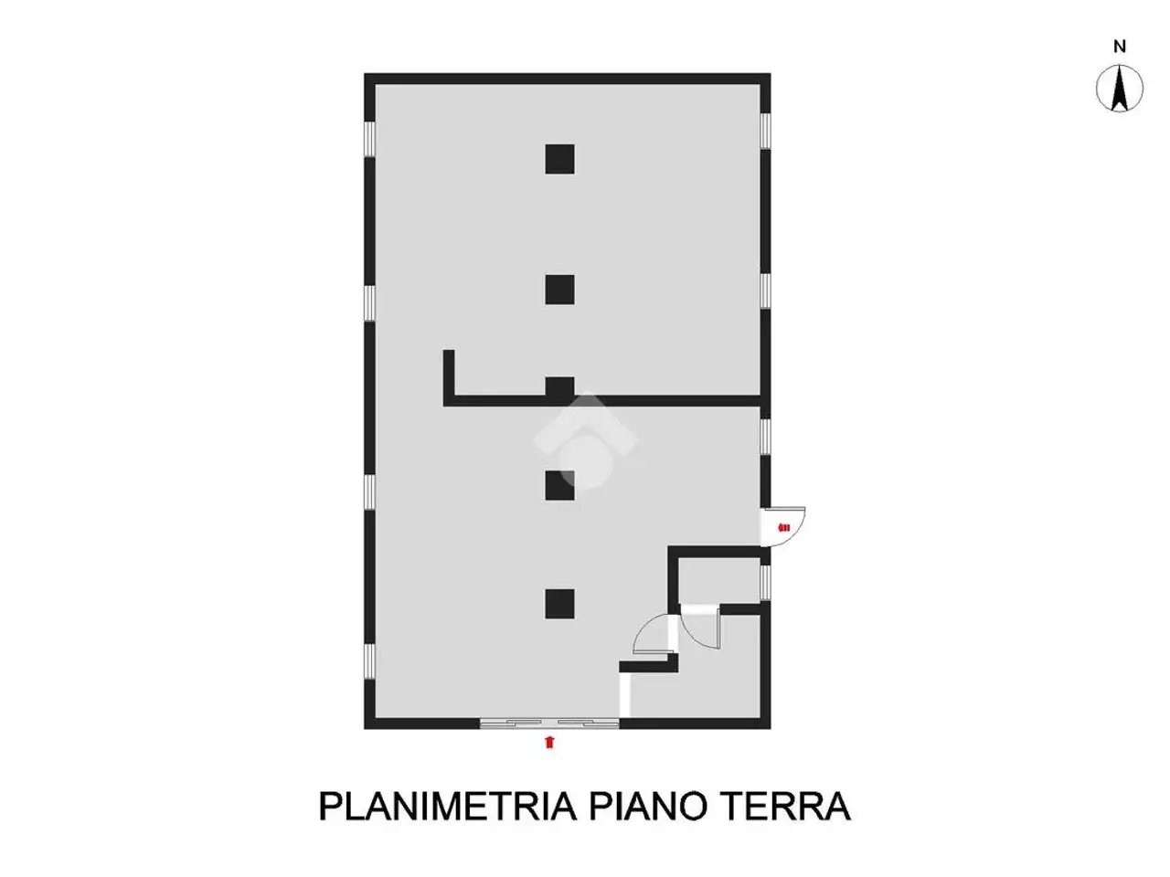 Magazzino in Via Borgo Musiletto 9, Cittadella, {3} - Planimetria 1