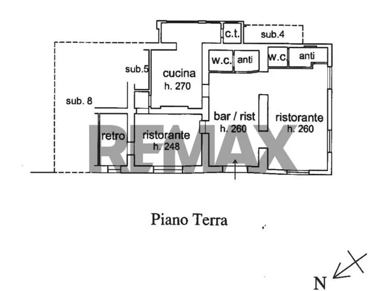 Negozio in Via Argini 60, Traversetolo, {3} - Planimetria 1
