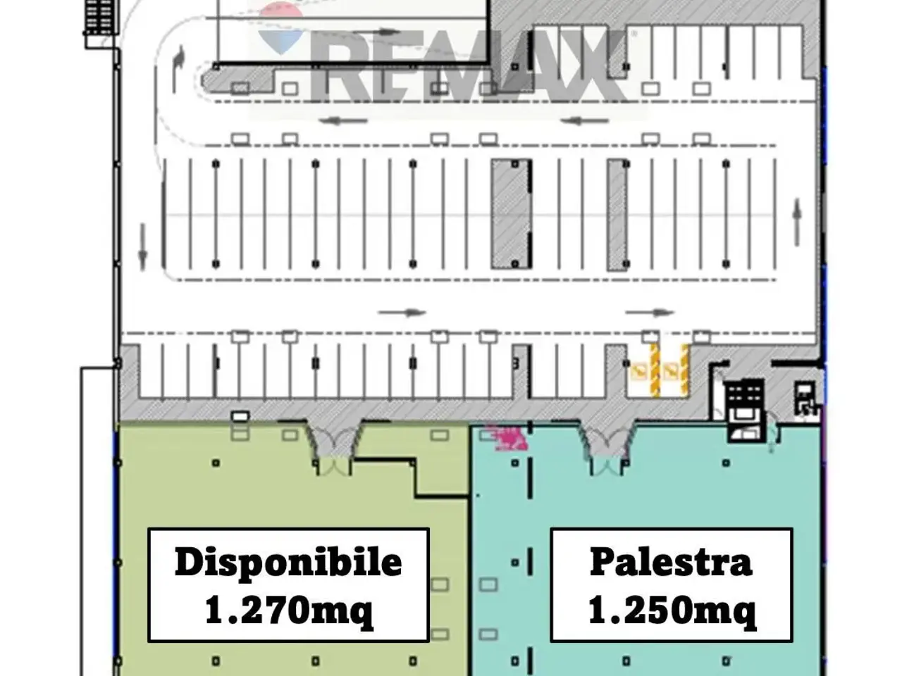 Negozio in Via Antonio Gramsci Sic, Corciano, {3} - Planimetria 1