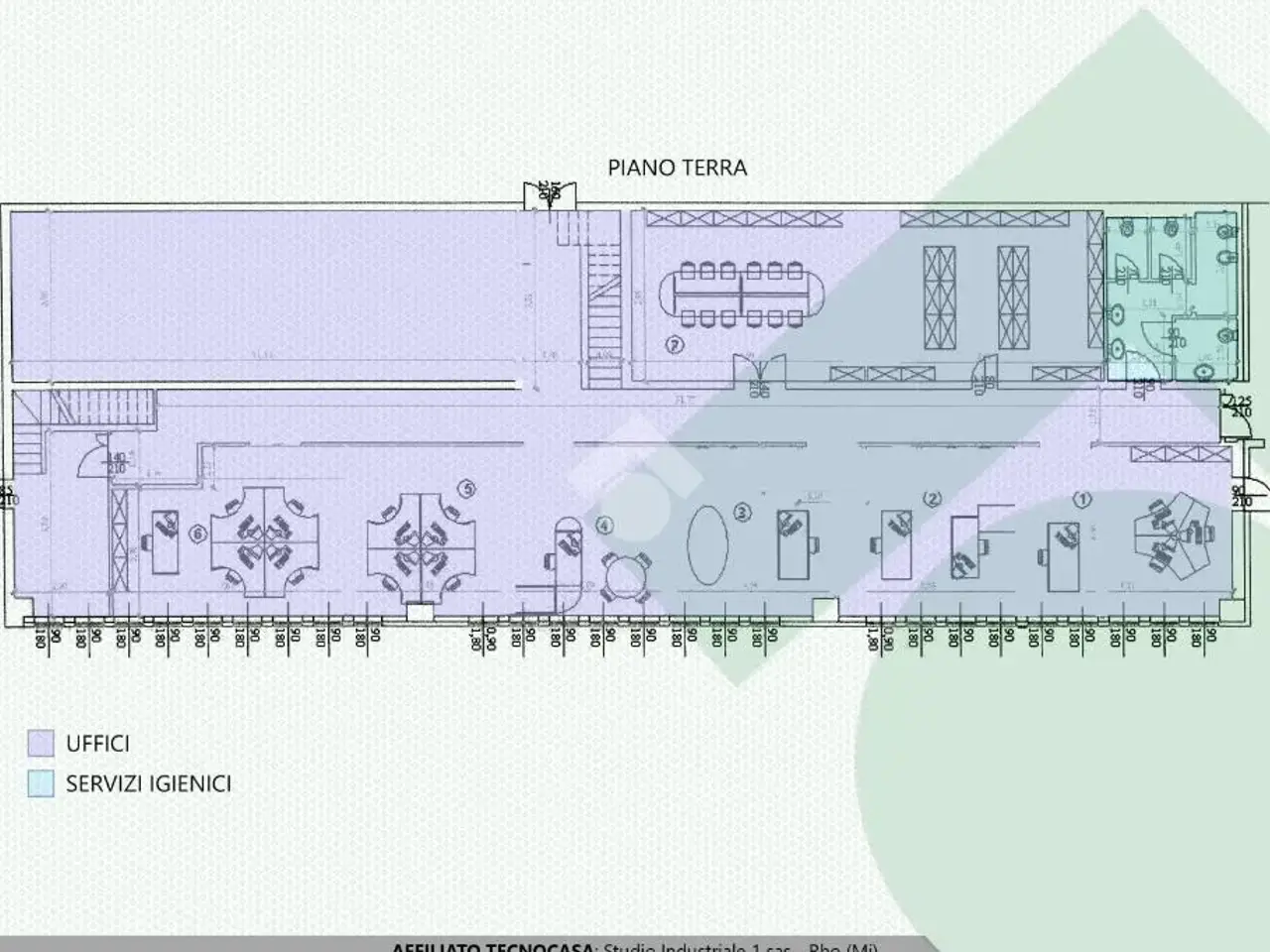 Capannone in Via Antonio Canova 55, Lainate, {3} - Planimetria 1