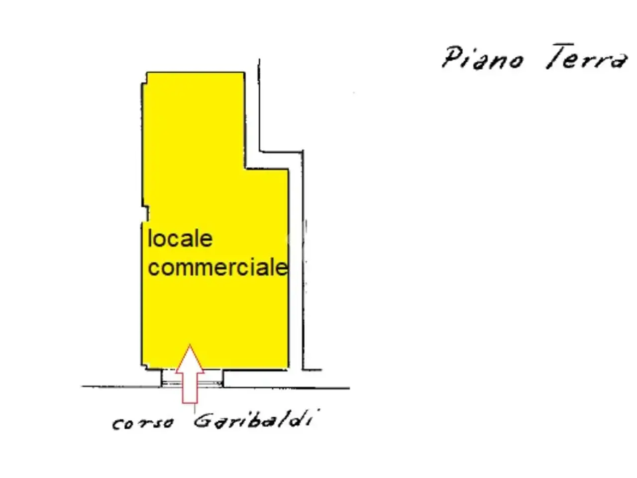 Negozio in C. So Calabria 1, Castrovillari, {3} - Planimetria 1