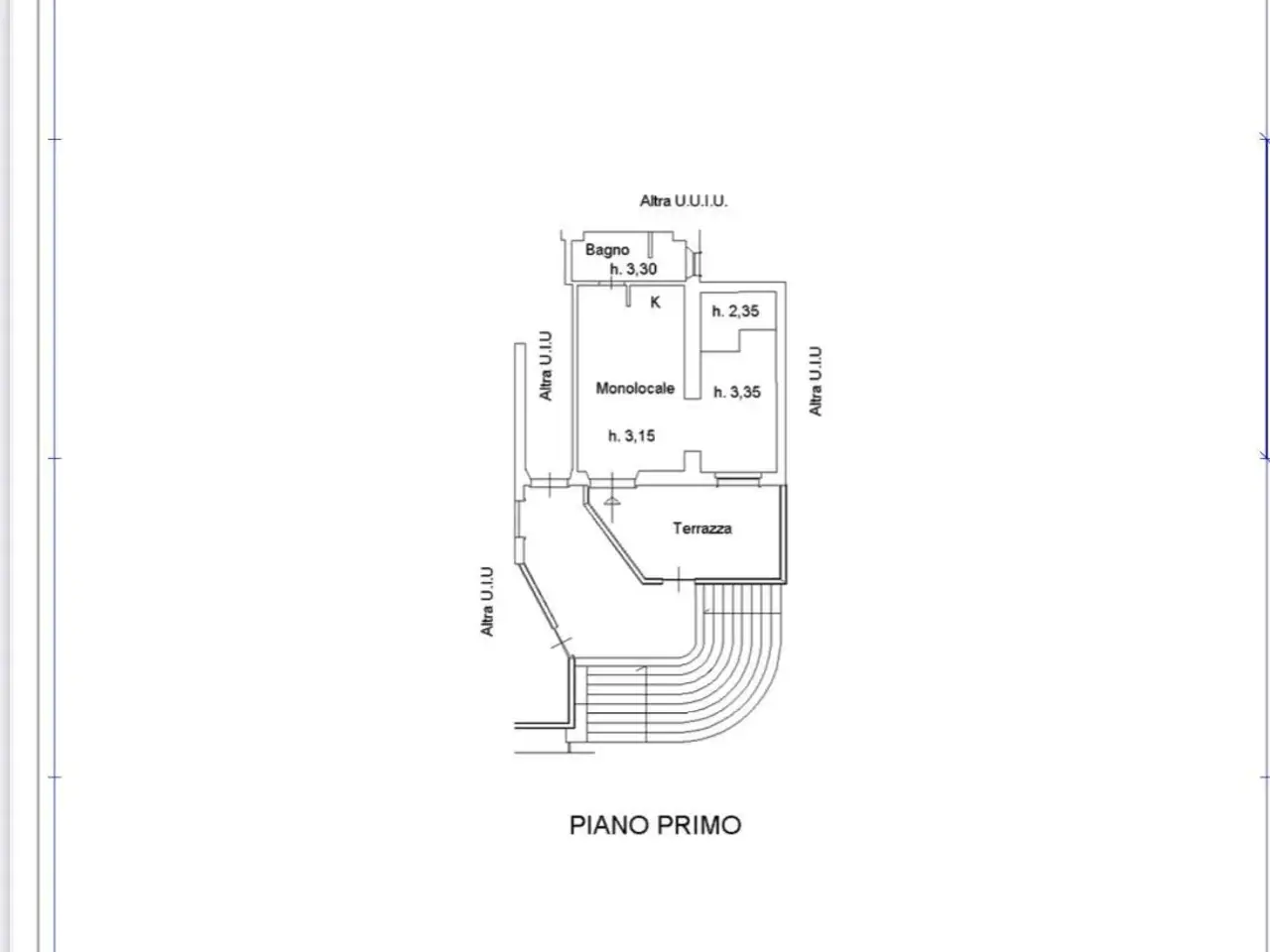Bilocale in vendita, Viale del Tirreno 69, Pisa - Planimetria 1