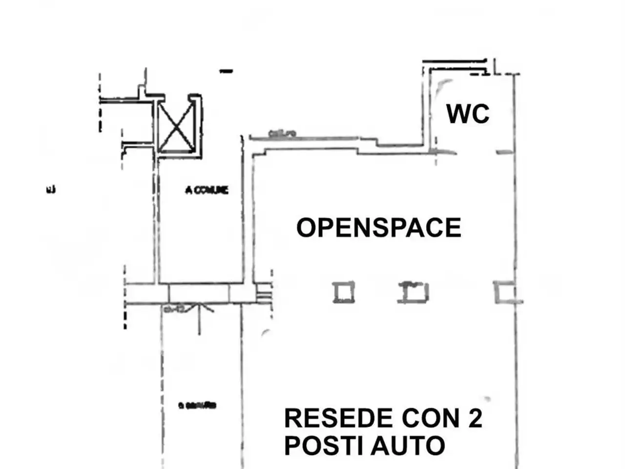 Negozio in , Firenze, {3} - Planimetria 1