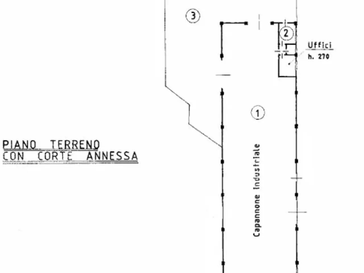 Capannone in Via Aldo Moro 4, Favria, {3} - Planimetria 1