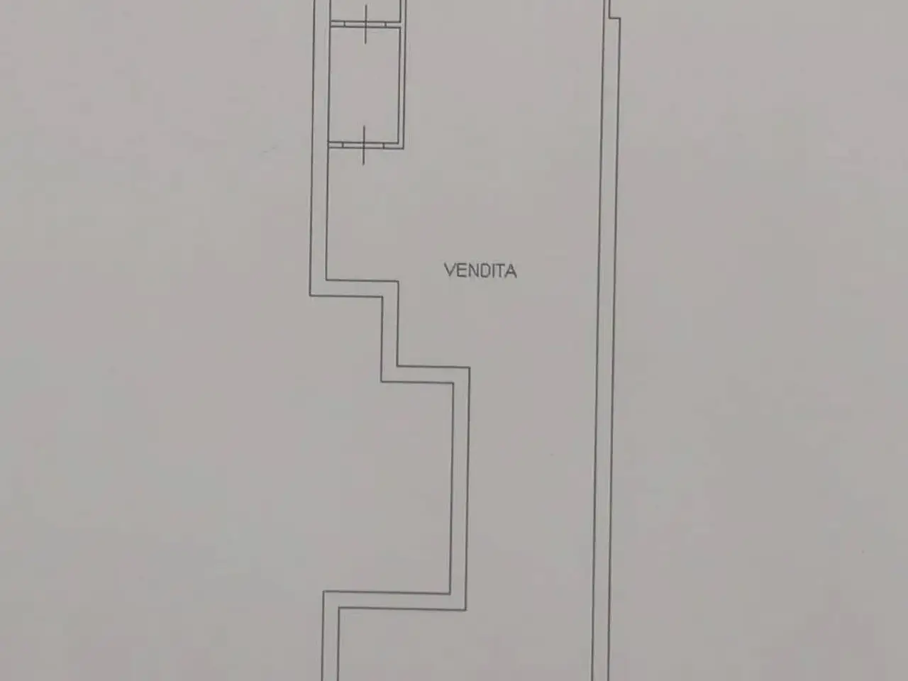 Negozio in Via Paolo Amato 13/B, Palermo, {3} - Planimetria 1