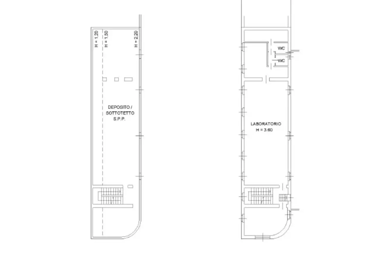 Ufficio in Via Angelo Agostoni 2, Lissone, {3} - Planimetria 1