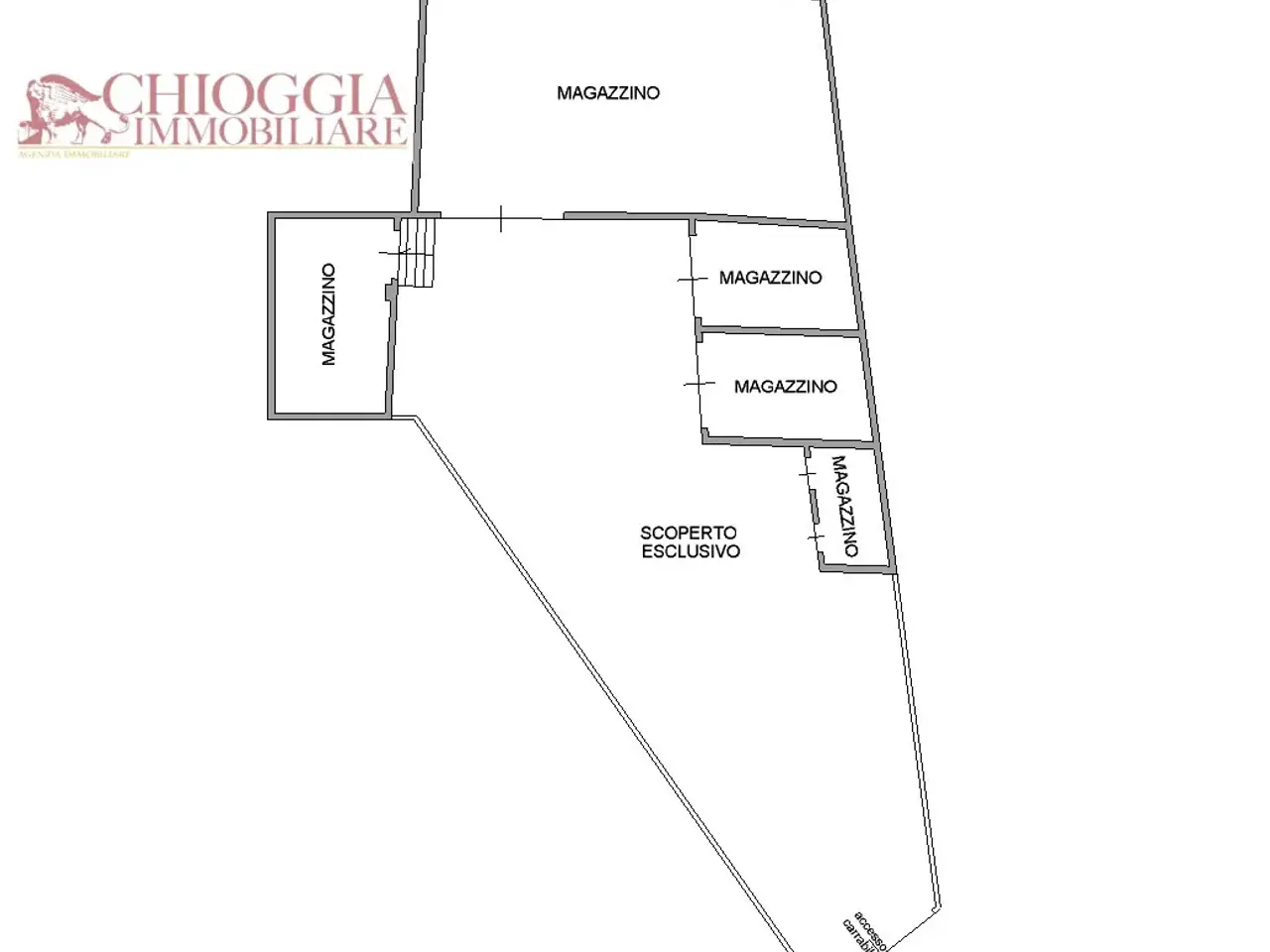 Capannone in Via Failer, Chioggia, {3} - Planimetria 1