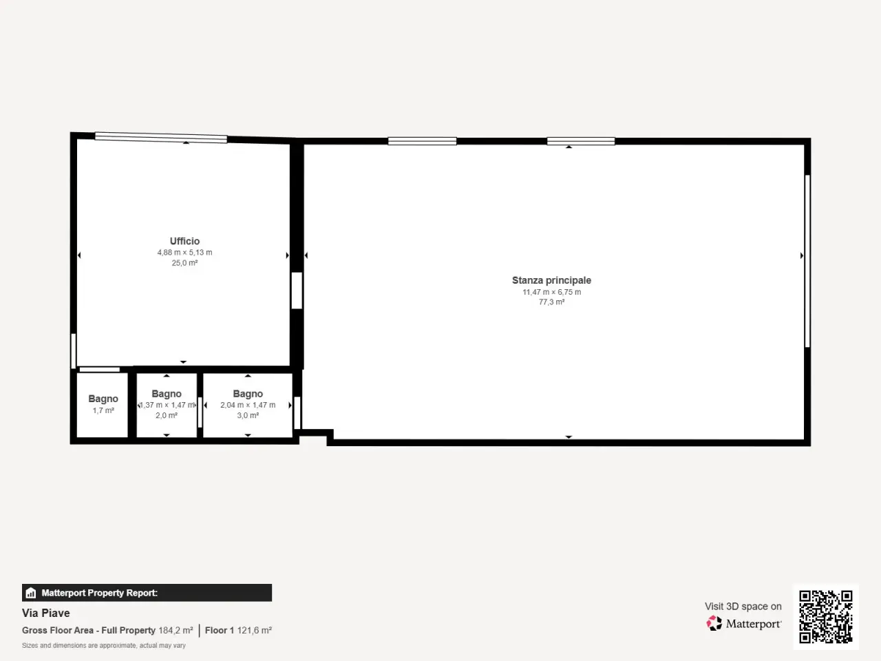 Laboratorio in Via Piave 51, Verano Brianza, {3} - Planimetria 1
