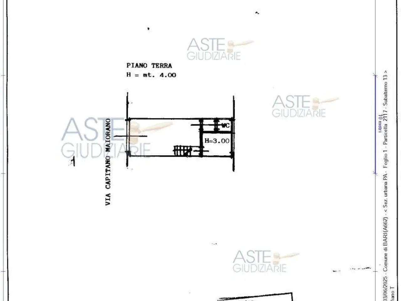 Negozio in Via V. Maiorano Capitano, 1, 70128 Bari Ba, Italia 1, Bari, {3} - Planimetria 1