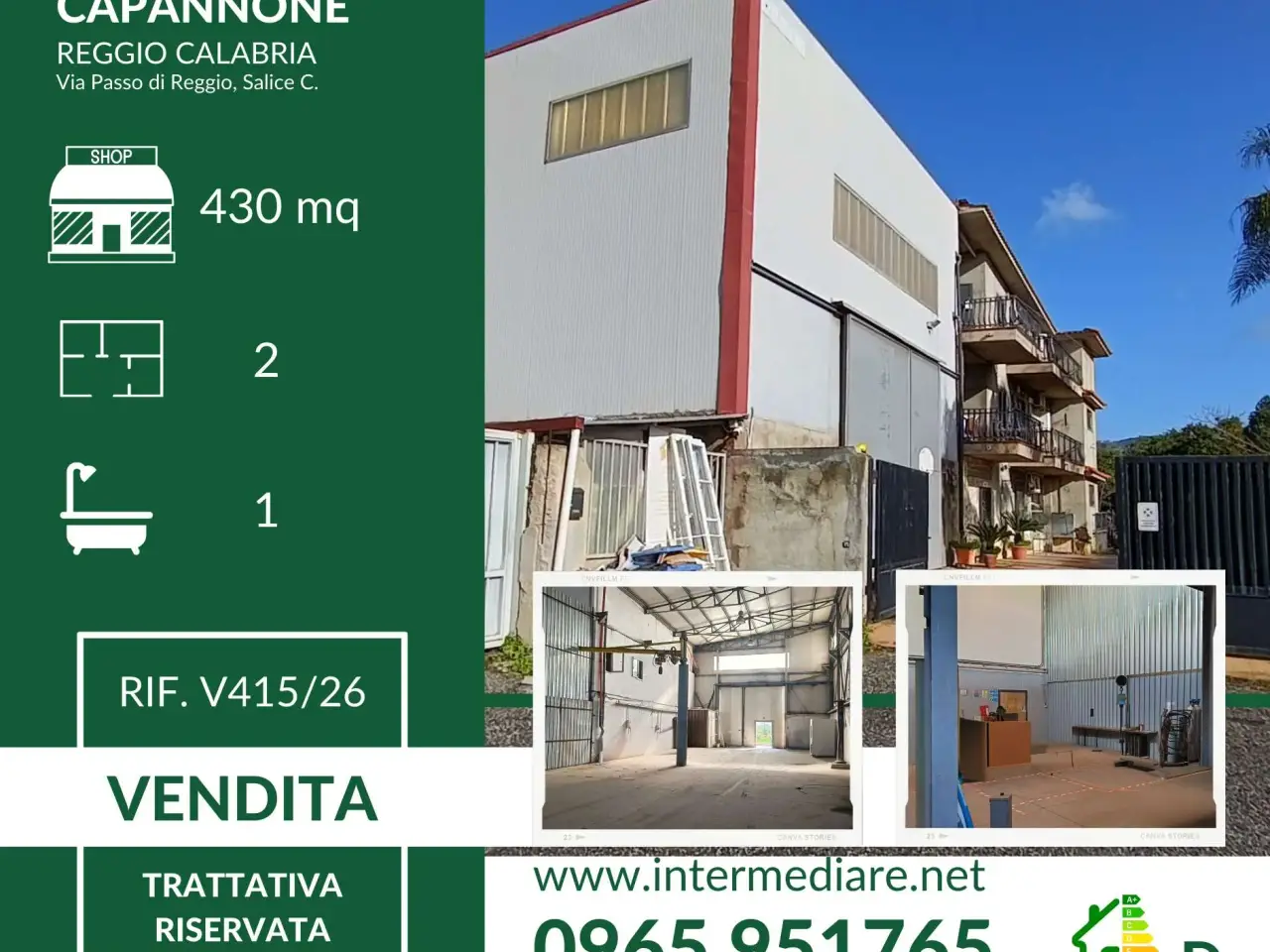 Capannone in , Reggio Calabria, {3} - Foto 1
