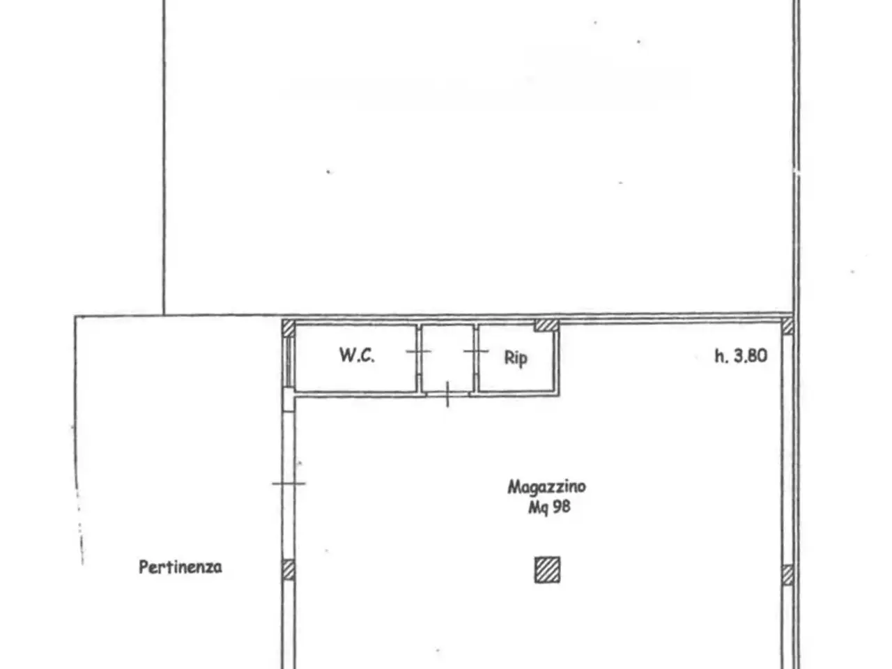 Laboratorio in Via Palagonia 25/27, Bagheria, {3} - Planimetria 1